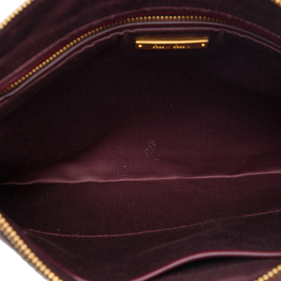 Miu Miu clouté Cuir Zip Pochette