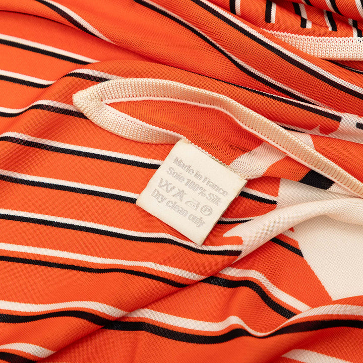 Triangular H Au Galop Foulard Orange