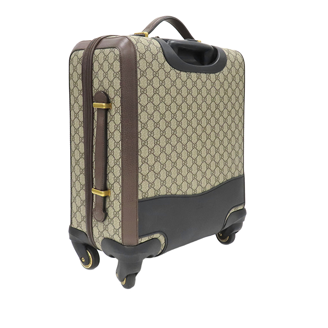 Gucci Small GG Supreme Web Savoy Trolley