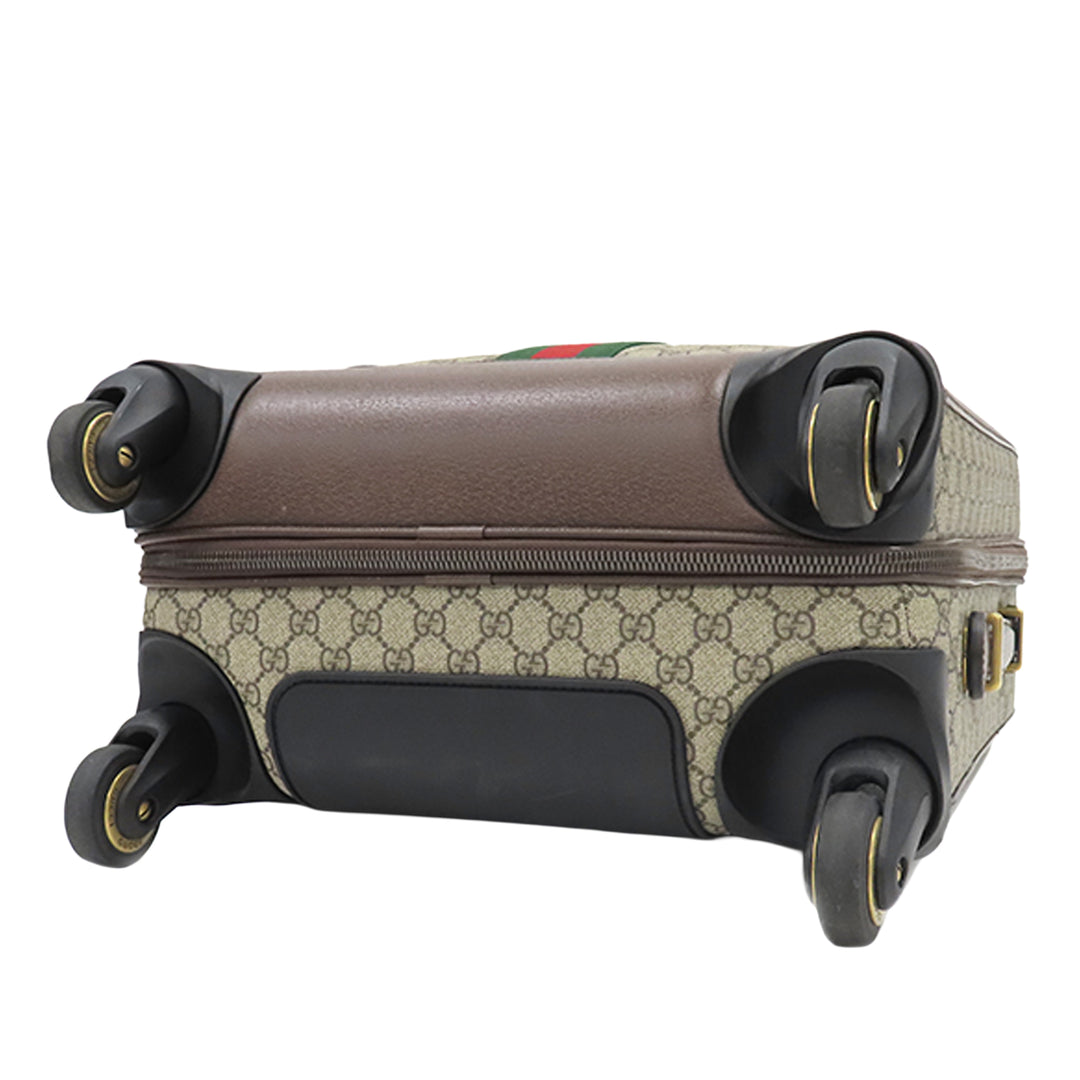 Gucci Small GG Supreme Web Savoy Trolley
