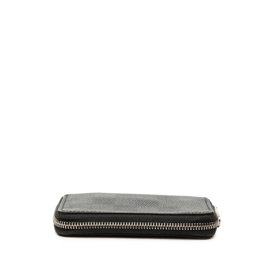 Louis Vuitton Porte-monnaie Zippy Damier Graphite Noir – vue 3 – GABY PARIS