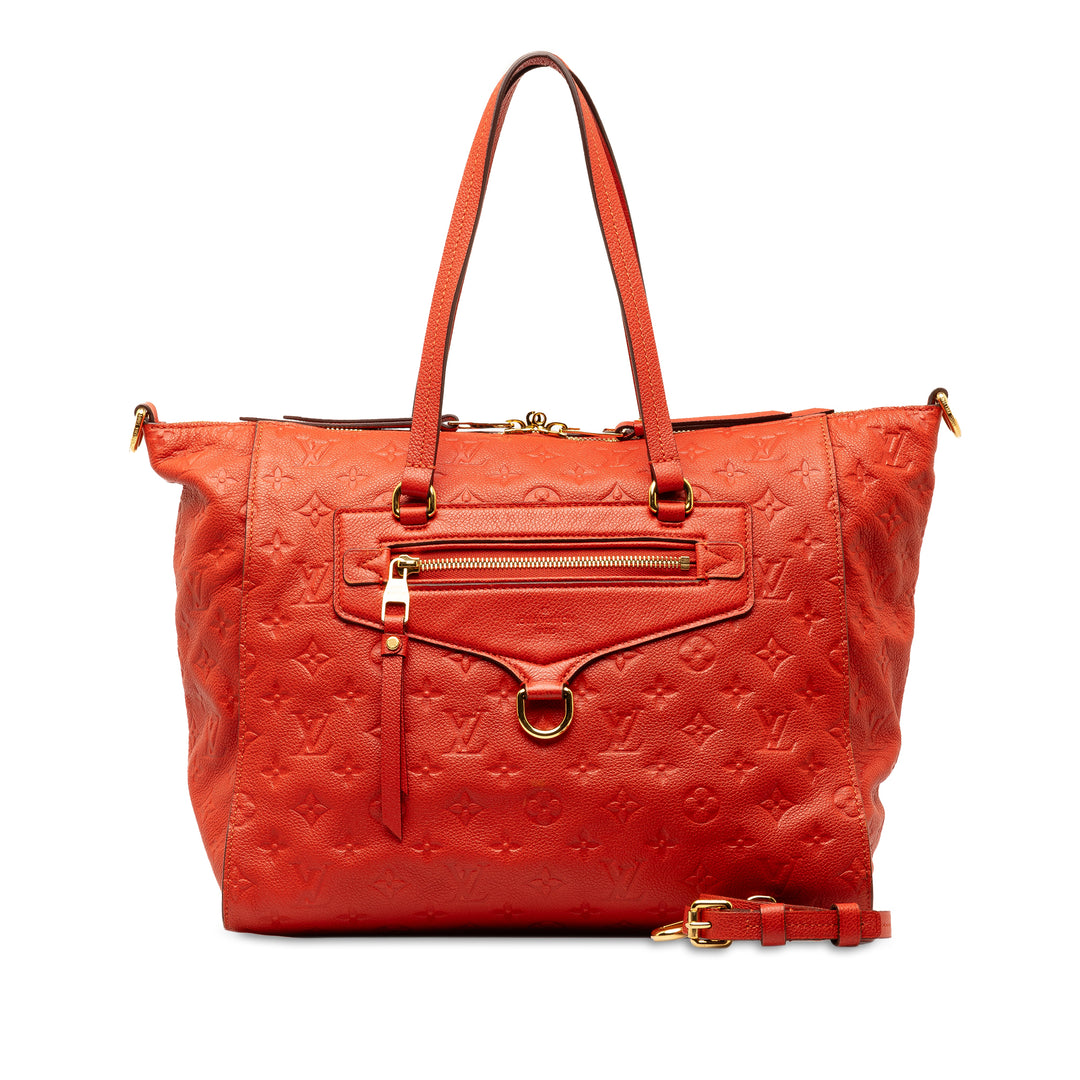 Louis Vuitton Monogram Empreinte Lumineuse PM Red - GABY PARIS