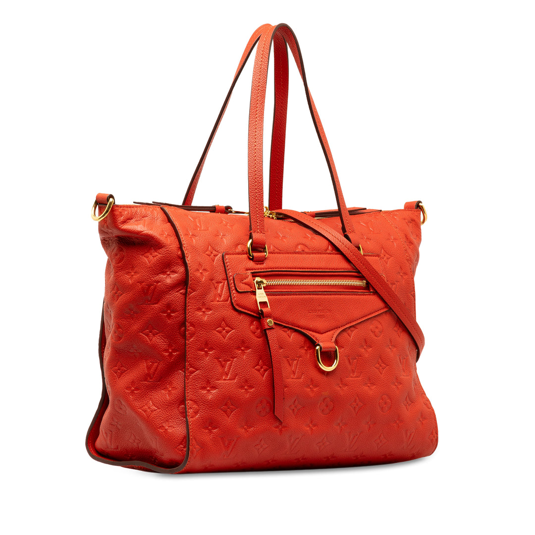 Louis Vuitton Monogram Empreinte Lumineuse PM Red - GABY PARIS