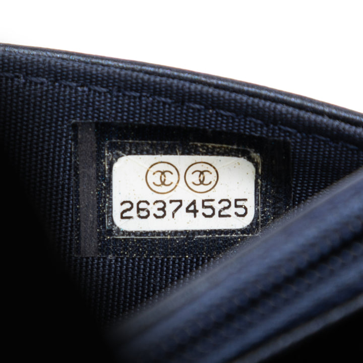 Chanel CC Matelassé Cuir d’agneau Perle Strap Wallet on Chain