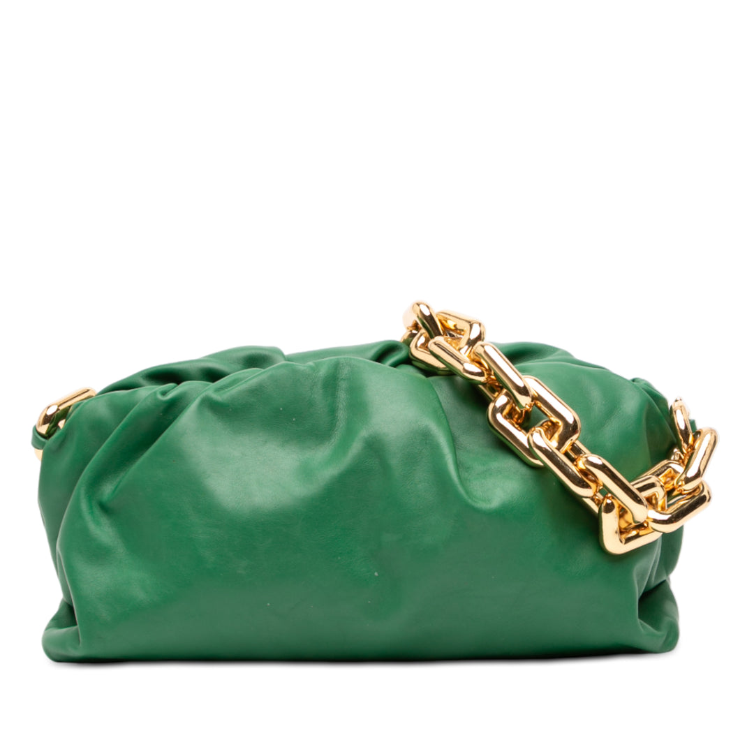 Bottega Veneta Cuir d’agneau Chain Pochette