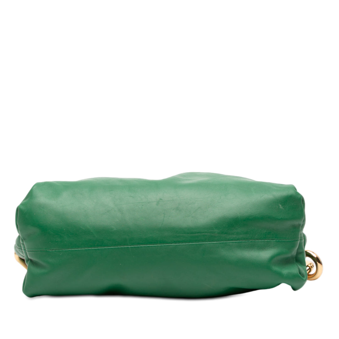 Bottega Veneta Cuir d’agneau Chain Pochette