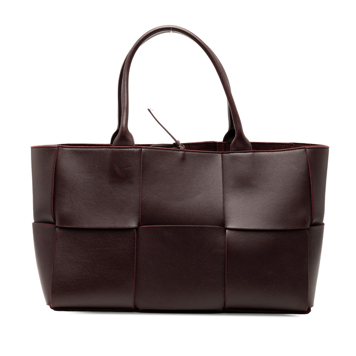 Bottega Veneta Medium Nappa Maxi Intrecciato Arco Cabas