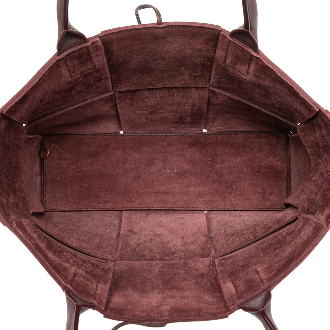 Bottega Veneta Medium Nappa Maxi Intrecciato Arco Cabas