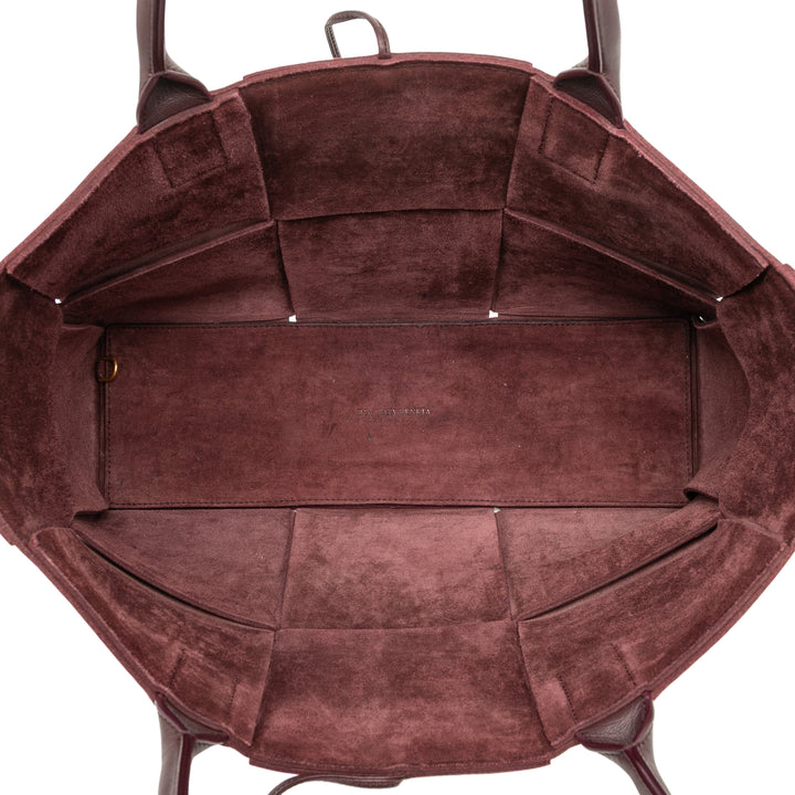 Bottega Veneta Medium Nappa Maxi Intrecciato Arco Cabas