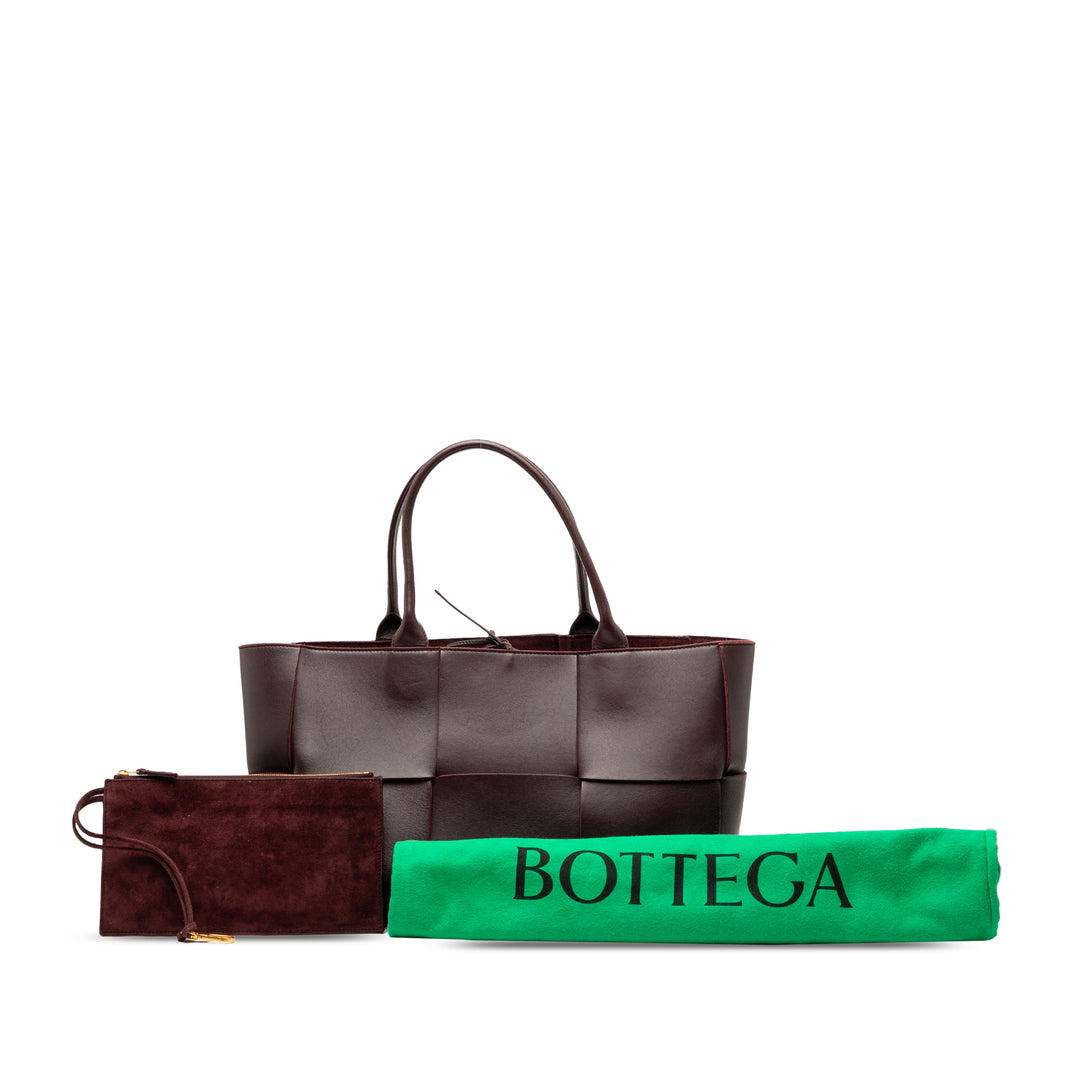 Bottega Veneta Medium Nappa Maxi Intrecciato Arco Cabas