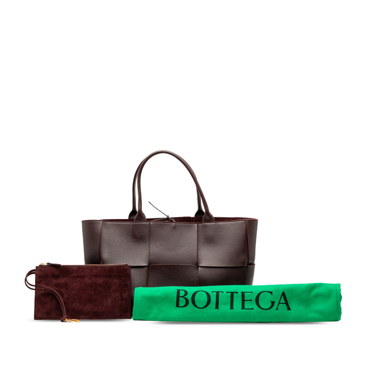 Bottega Veneta Medium Nappa Maxi Intrecciato Arco Cabas