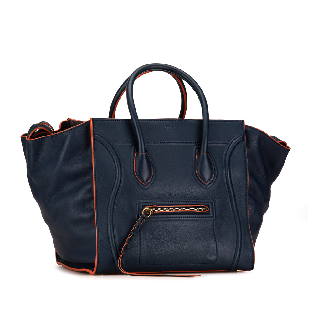 Medium Phantom Luggage Blue - Gaby Paris