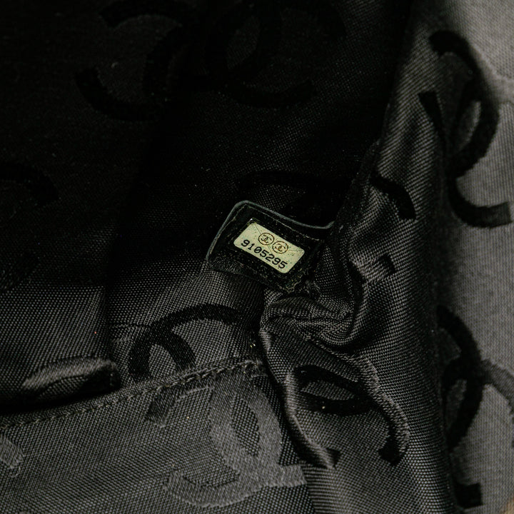 CC Lambskin Wild Stitch Handbag Black - Gaby Paris