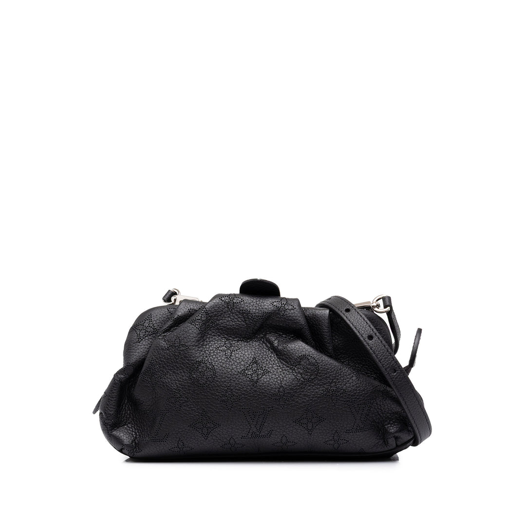 Louis Vuitton Mahina Scala Pochette Mini Monogram Noir – vue principale – GABY PARIS