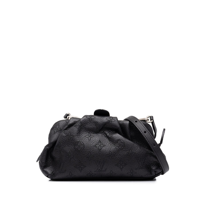 Louis Vuitton Mahina Scala Pochette Mini Monogram Noir – vue principale – GABY PARIS