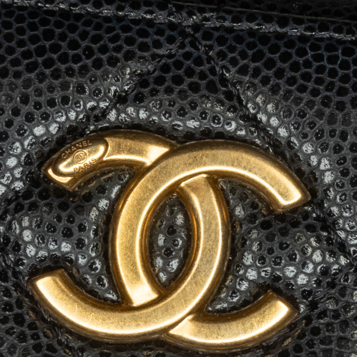 Chanel Quilted Caviar Twist Your Buttons Crossbody Black - GABY PARIS