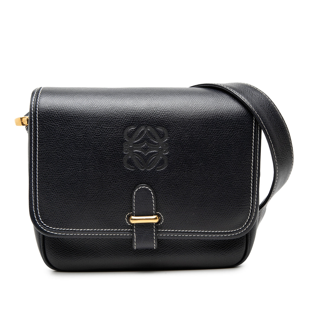 LOEWE Cuir Anagram Sac porté croisé