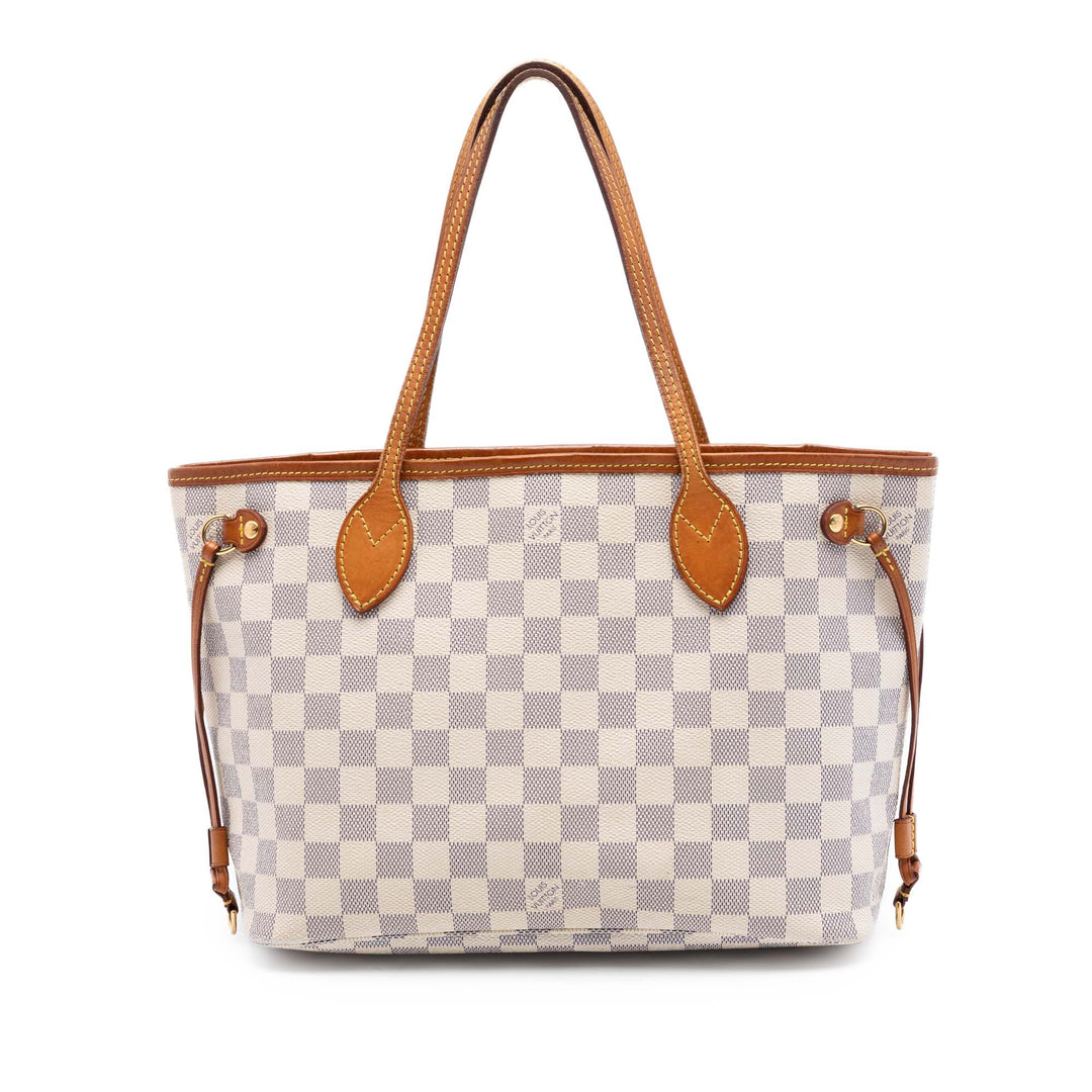 Louis Vuitton Neverfull PM Toile Damier Azur