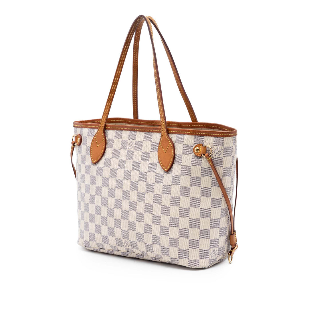 Louis Vuitton Neverfull PM Toile Damier Azur