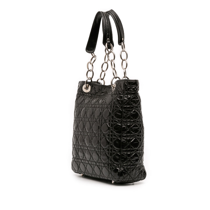Dior Cannage Lady Dior Souple Cabas Noir