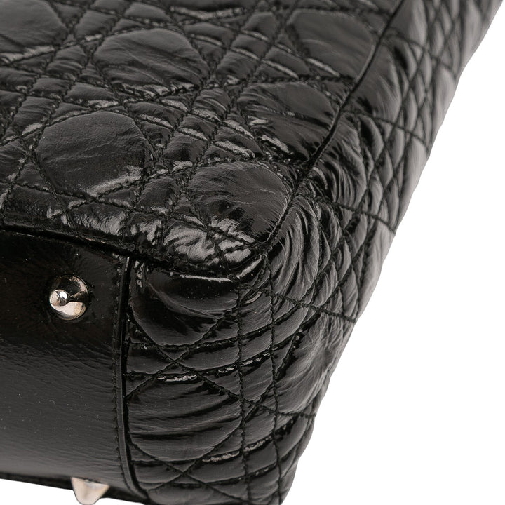 Dior Cannage Lady Dior Souple Cabas Noir