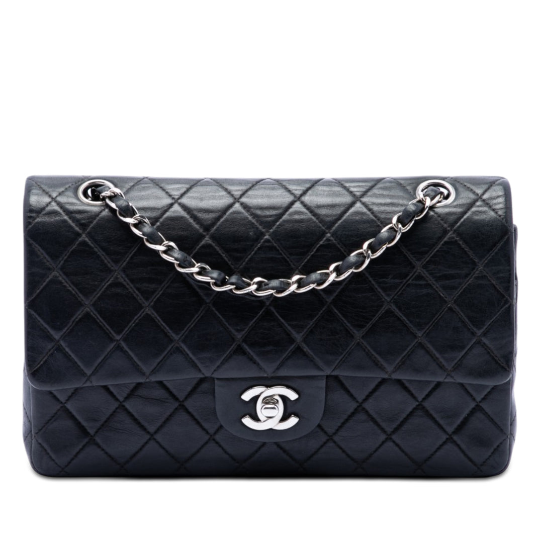 Chanel Medium Classic Cuir d’agneau Double rabat