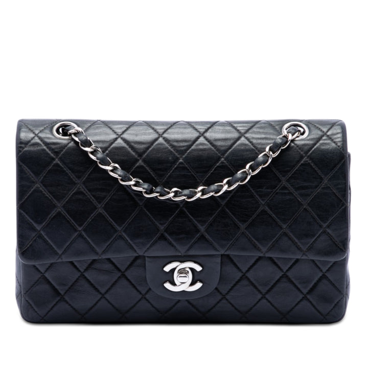 Chanel Medium Classic Cuir d’agneau Double rabat