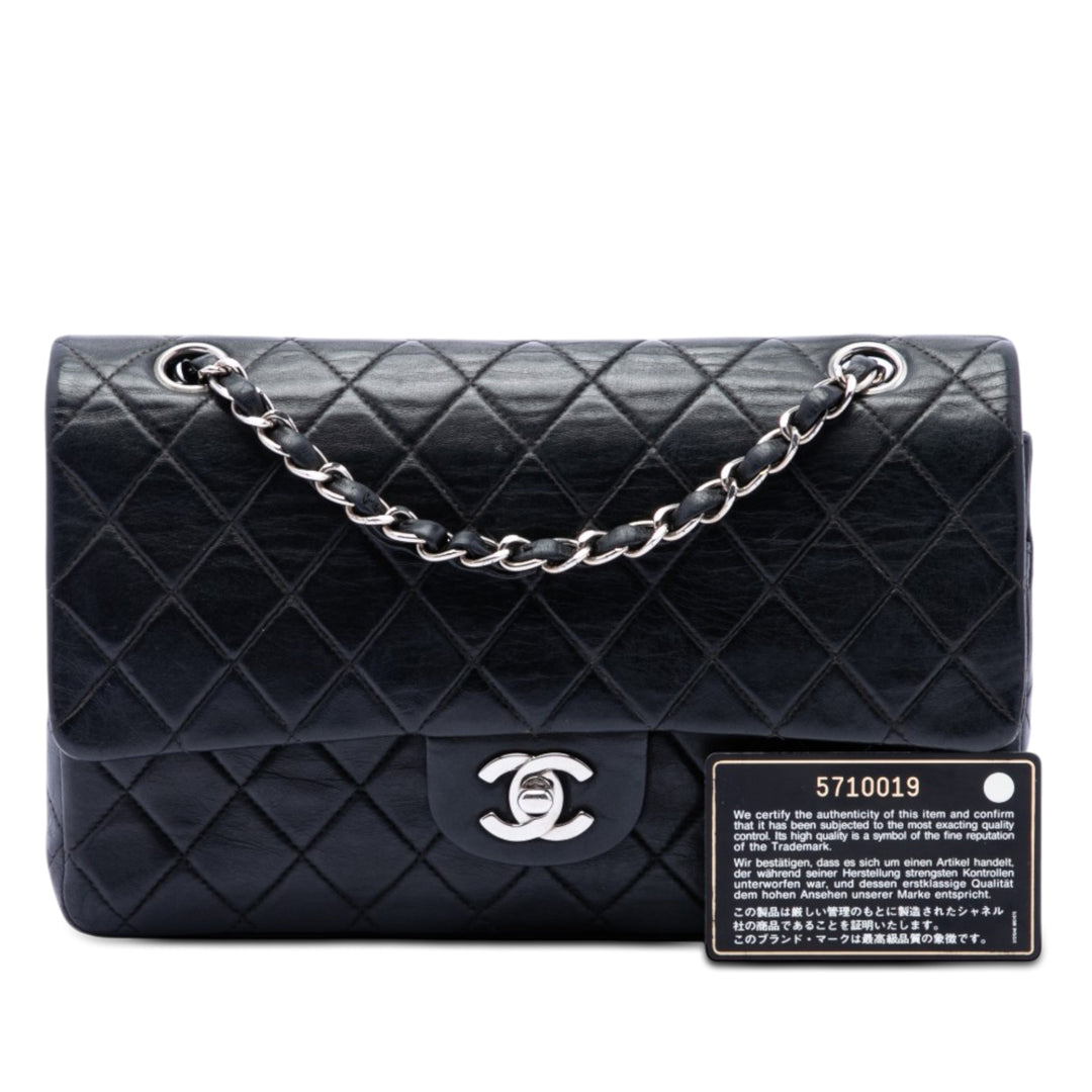 Chanel Medium Classic Cuir d’agneau Double rabat