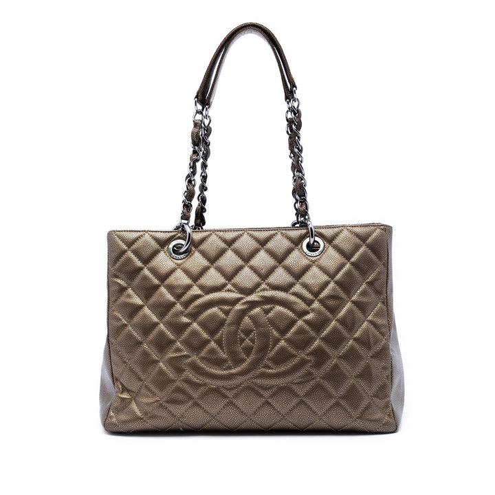 Chanel Métallisé Cabas Cuir caviar