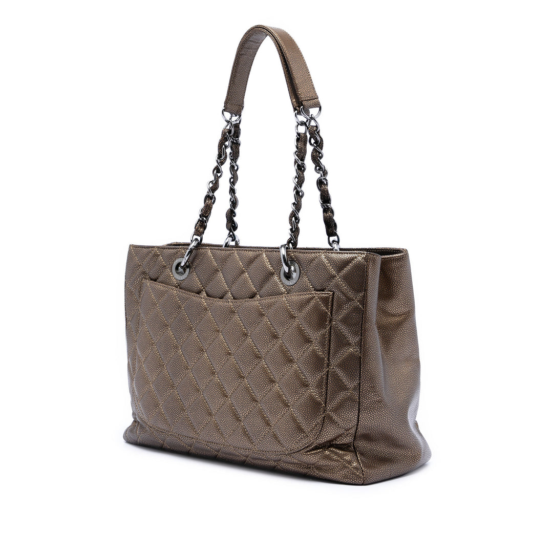 Chanel Métallisé Cabas Cuir caviar
