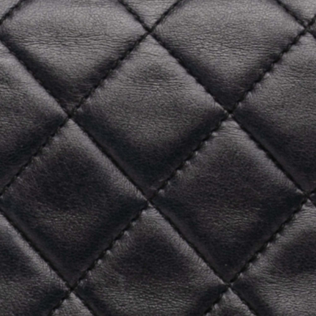 Chanel Medium Matelassé Cuir d’agneau 3 Accordion à rabat