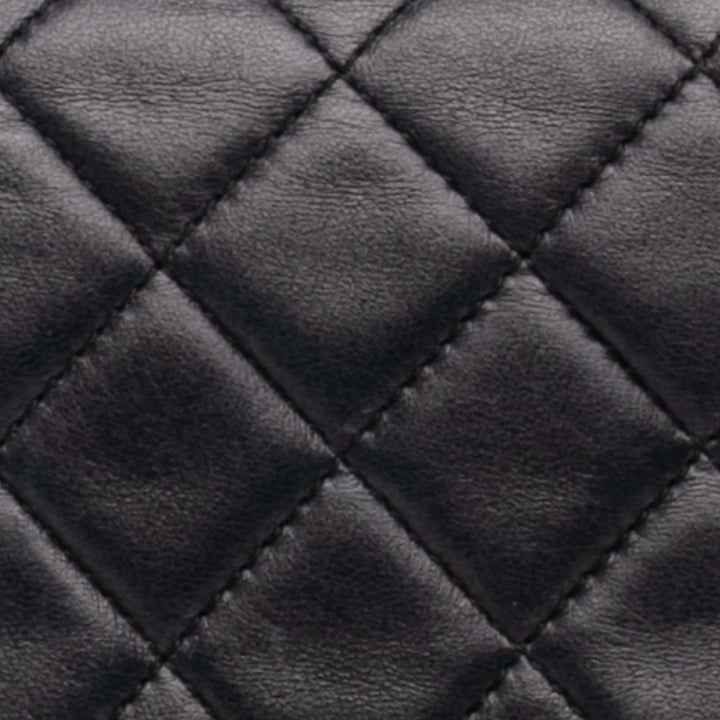 Chanel Medium Matelassé Cuir d’agneau 3 Accordion à rabat