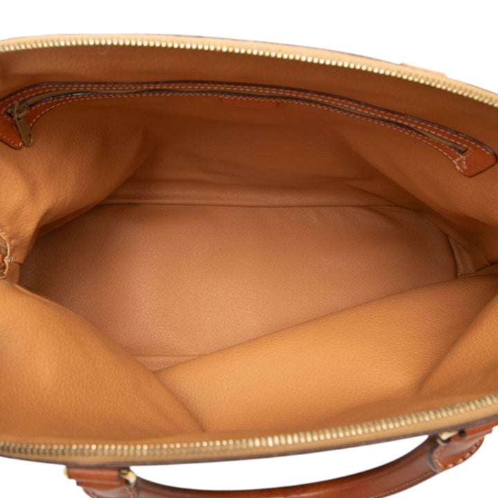 Celine Macadam Coated Toile Dome Sac