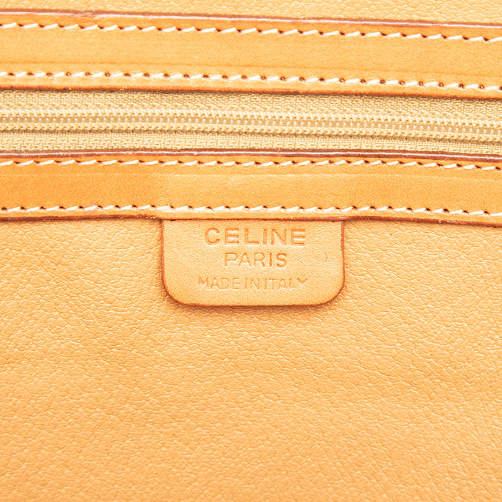 Celine Macadam Coated Toile Dome Sac
