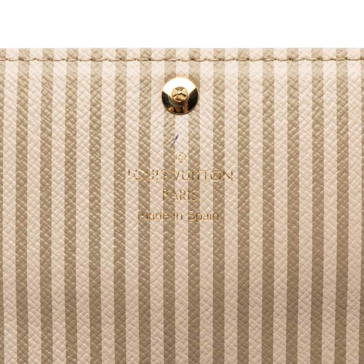 Louis Vuitton Portefeuille Édition limitée Trunks et Locks Sarah Damier Ébène Marron – vue 5 – GABY PARIS