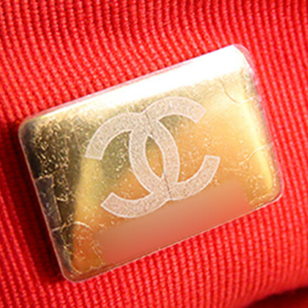 Chanel Small Matelassé Jersey Wavy CC Hobo