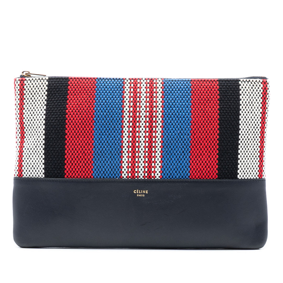 Celine Toile Striped Solo Pochette