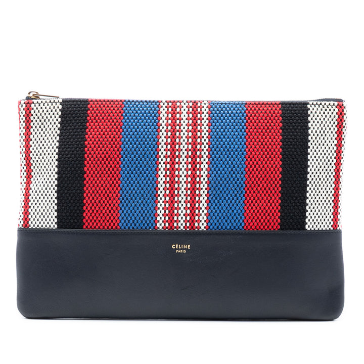 Celine Toile Striped Solo Pochette