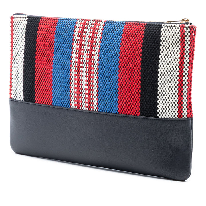 Celine Toile Striped Solo Pochette