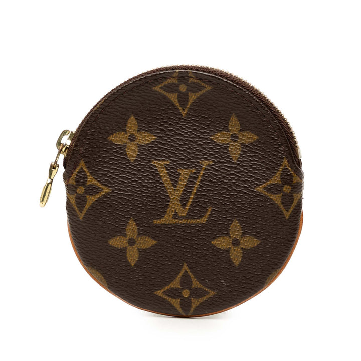 Louis Vuitton Monogram Porte Monnaie Rond Coin Pochette