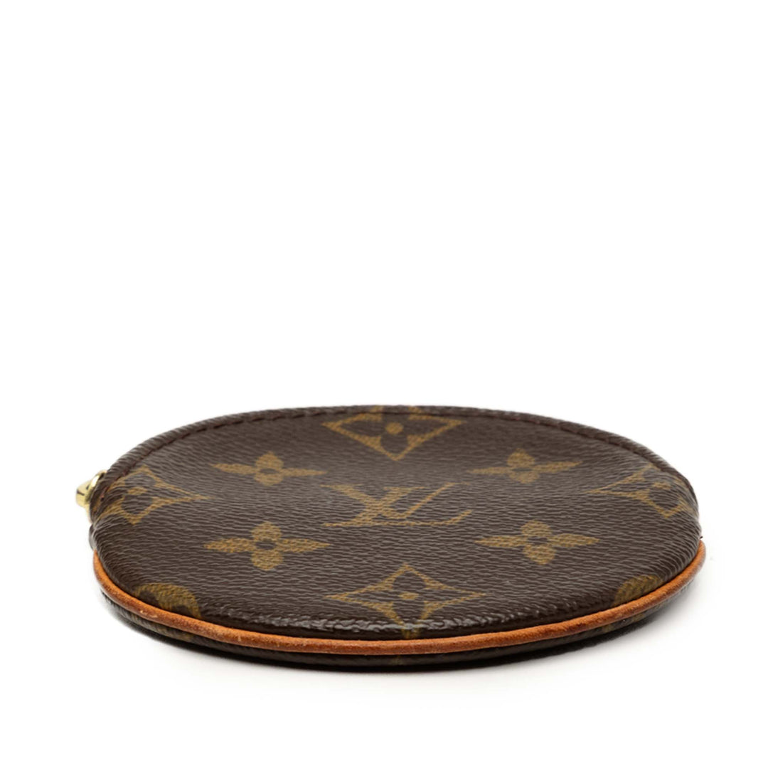 Louis Vuitton Monogram Porte Monnaie Rond Coin Pochette