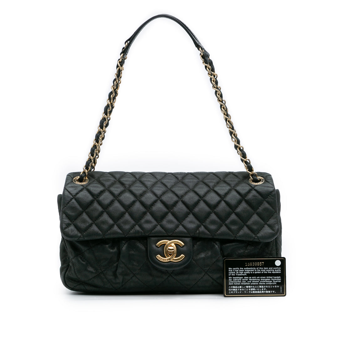 Chanel Quilted Cuir de veau Chic Quilt Flap Noir – GABY PARIS Authentique