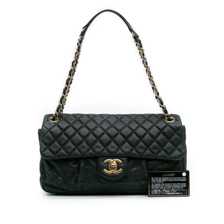 Chanel Quilted Cuir de veau Chic Quilt Flap Noir – GABY PARIS Authentique
