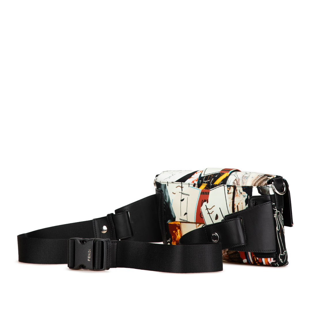 Fendi Karl Kollage Ceinture Baguette Multi Multicolore – vue 2 – GABY PARIS
