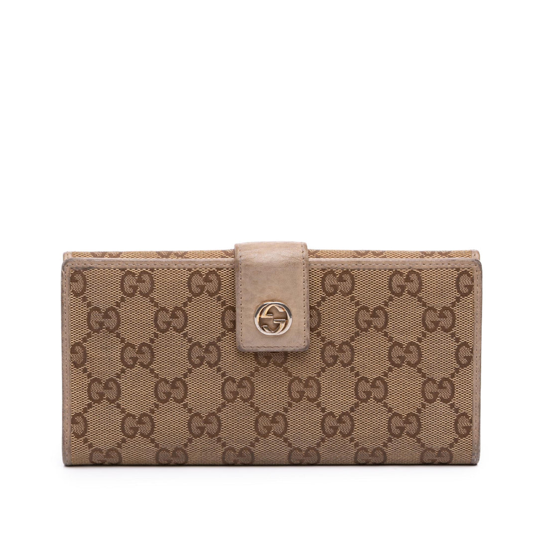 Gucci GG Miss GG Continental Portefeuille long Toile