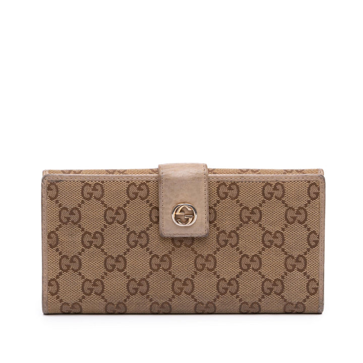 Gucci GG Miss GG Continental Portefeuille long Toile