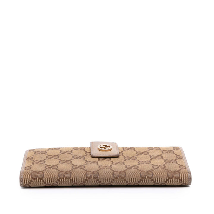 Gucci GG Miss GG Continental Portefeuille long Toile