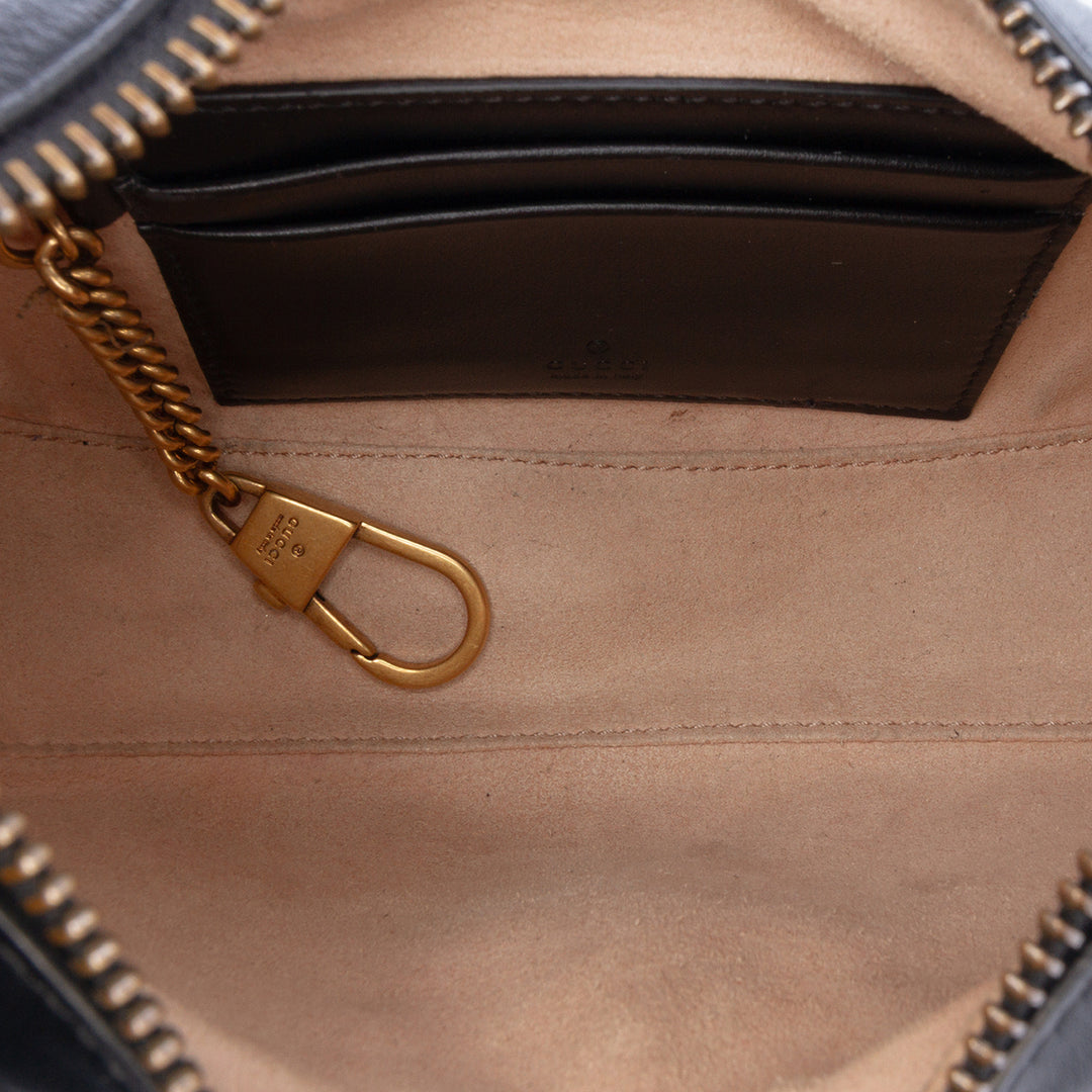 Gucci Mini GG Marmont Half Moon Sac