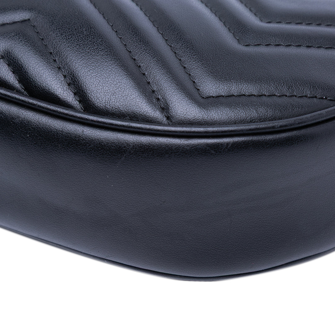 Gucci Mini GG Marmont Half Moon Sac