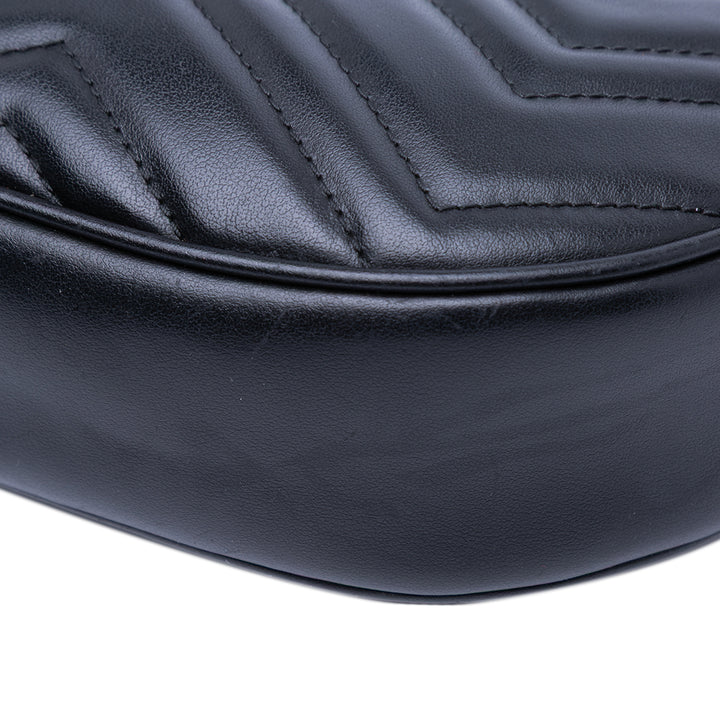 Gucci Mini GG Marmont Half Moon Sac